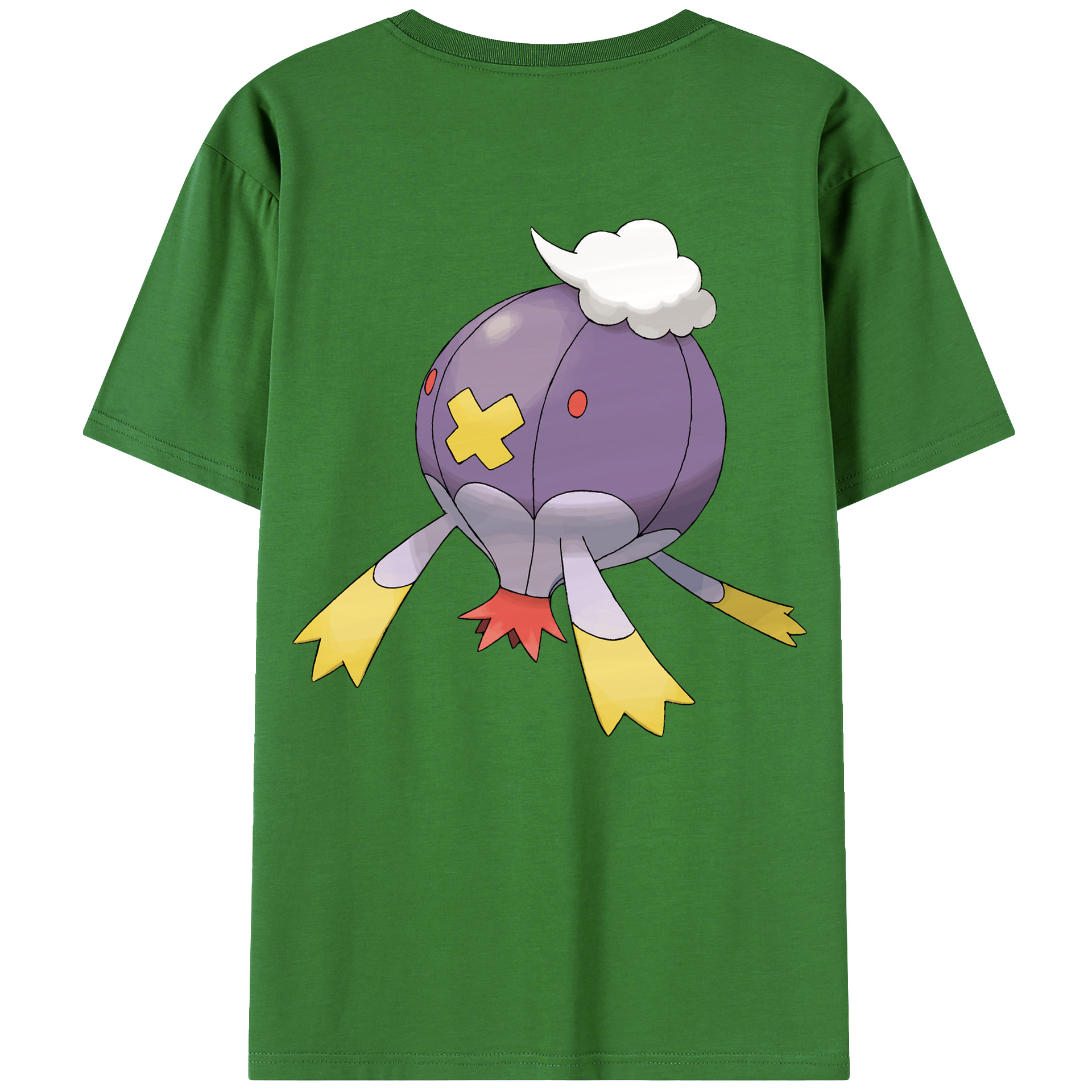 （画像用） ポケットモンスター Pokémon レディース半袖Tシャツ(バックプリント)